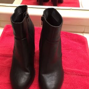 New black ankle boots
